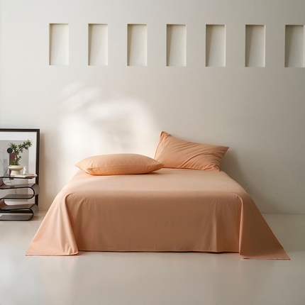 91家纺网 家纺一手货源 找家纺 （总）2024新款全棉加厚磨毛纯色单床单系列