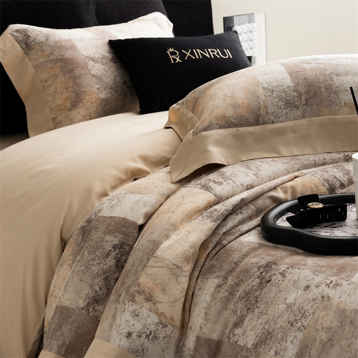 91家纺网 家纺一手货源 找家纺 馨蕊家居 2024新款100s金太阳艾阳绒磨毛系列-瑰丽 瑰丽-黄