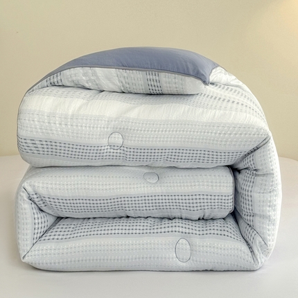 91家纺网 家纺一手货源 找家纺 （总）吾诺家居 2024 大提花格子秋冬被被子被芯春秋被夏被