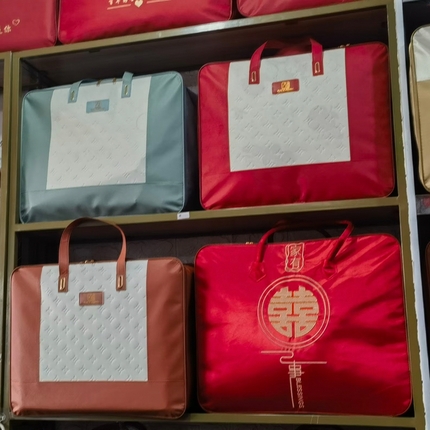 91家纺网 家纺一手货源 找家纺 盛恩包装 家纺钢丝包被芯包装