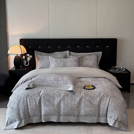 91家纺网 家纺一手货源 找家纺 （总）慕晨 2024新款全棉磨毛数码印花四件套