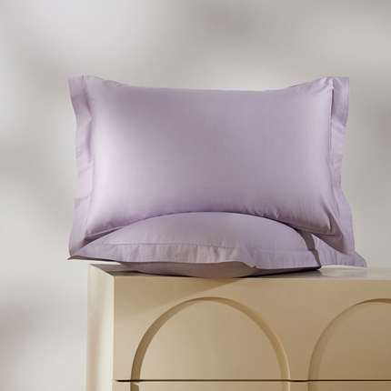 91家纺网 家纺一手货源 找家纺 （总）轩和家居 2024新款A类50S贡缎长绒棉单枕套系列