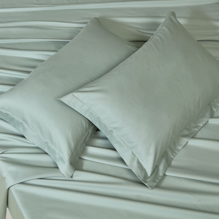 91家纺网 家纺一手货源 找家纺 （总）轩和家居 2024新款A类50S贡缎长绒棉单枕套系列