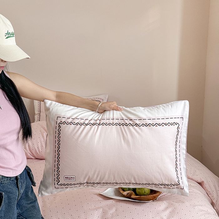 91家纺网 家纺一手货源 找家纺 （总）2024新款全棉13370数码印花四件套-塔可可系列第一组