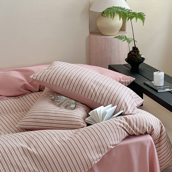 91家纺网 家纺一手货源 找家纺 （总）2024新款全棉水洗提花工艺四件套-时光巴黎