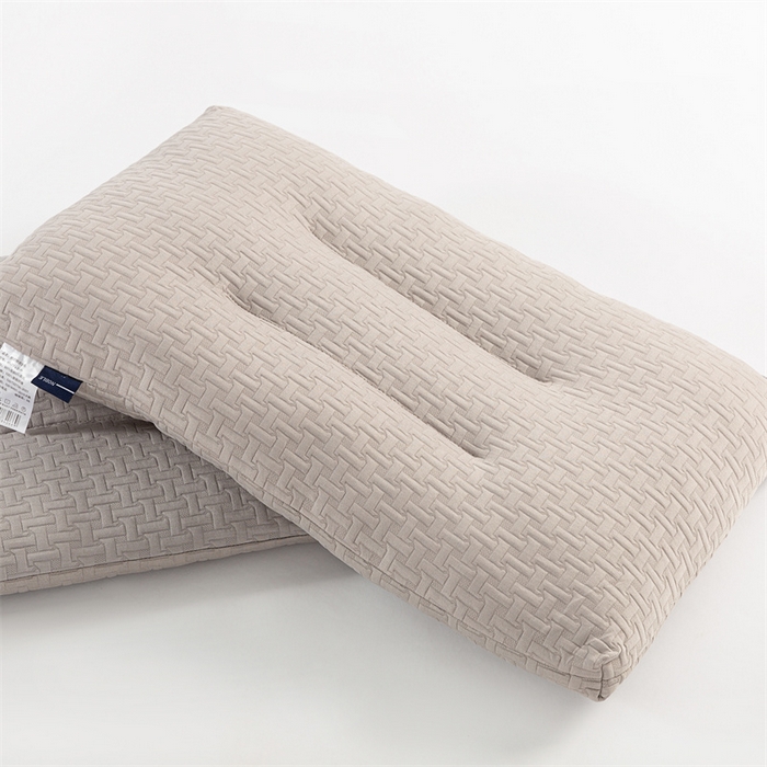 91家纺网 家纺一手货源 找家纺 芯奇想 2024新款柔·针织水洗中低枕 母婴级A类 灰色45*70cm