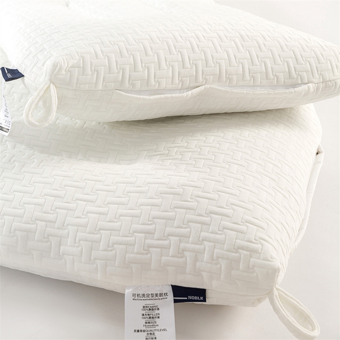 91家纺网 家纺一手货源 找家纺 芯奇想 2024新款柔·针织水洗中低枕 母婴级A类 白色45*70cm