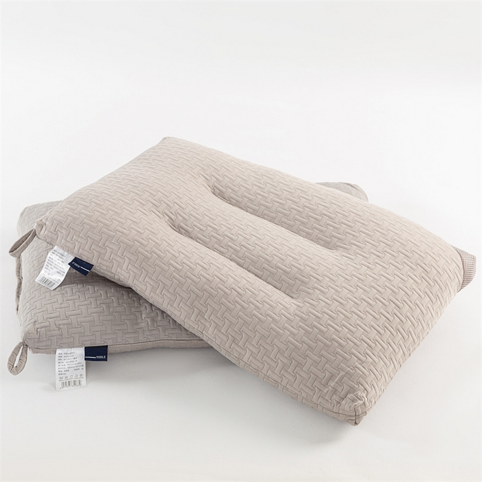 91家纺网 家纺一手货源 找家纺 芯奇想 2024新款柔·针织水洗中低枕 母婴级A类 灰色45*70cm