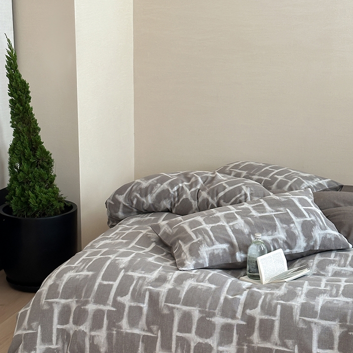 91家纺网 家纺一手货源 找家纺 （总）2024新款全棉水洗提花工艺四件套-空间