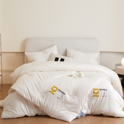 91家纺网 家纺一手货源 找家纺 （总）头等舱 2025新款四季棉立体大豆抗菌拉链子母被