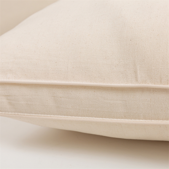 91家纺网 家纺一手货源 找家纺 芯奇想 2024新款style 本色棉麻枕 枕头枕芯 棉麻舒适枕-立体款48*74