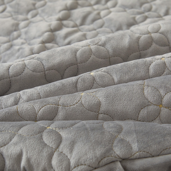 91家纺网 家纺一手货源 找家纺 虹星家纺 2024新款可拆卸宝宝绒夹棉床裙三四件套-盛世芳华 盛世芳华 梦灰