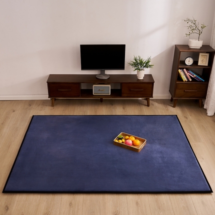 91家纺网 家纺一手货源 找家纺 祁恋婷家居 2023新款A类牛奶丝乳胶记忆棉双人床垫【床垫遮盖物】 菱形白【字母蓝】