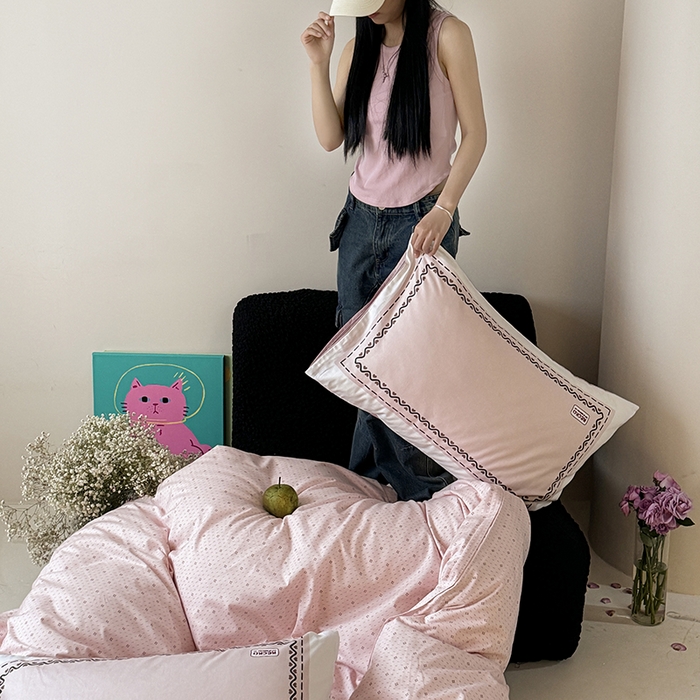 91家纺网 家纺一手货源 找家纺 （总）2024新款全棉13370数码印花四件套-塔可可系列第一组