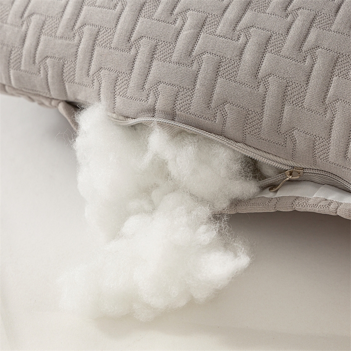 91家纺网 家纺一手货源 找家纺 芯奇想 2024新款柔·针织水洗中低枕 母婴级A类 灰色45*70cm