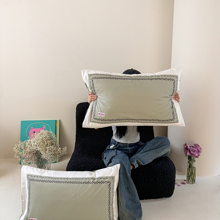 91家纺网 家纺一手货源 找家纺 2024新款全棉13370数码印花四件套-塔可可系列第一组 塔可可绿