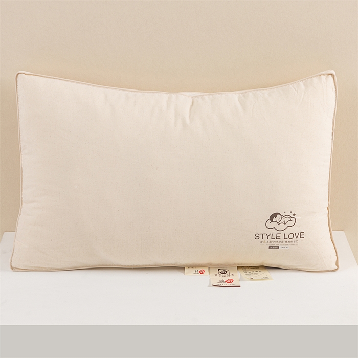 91家纺网 家纺一手货源 找家纺 芯奇想 2024新款style 本色棉麻枕 枕头枕芯 棉麻舒适枕-立体款48*74
