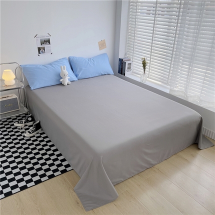 91家纺网 家纺一手货源 找家纺 （总）曼璐家纺 2025新款105克加厚混搭风纯色床单