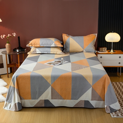 91家纺网 家纺一手货源 找家纺 （总）丝芙妮家居（原乐视家纺）2024新款全棉磨毛单品床单