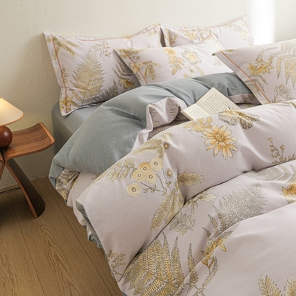 91家纺网 家纺一手货源 找家纺 （总）萌宝老粗布 2025新直播加厚全棉活性磨毛四件套