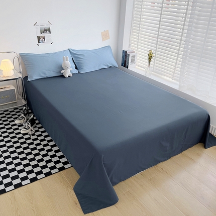 91家纺网 家纺一手货源 找家纺 （总）曼璐家纺 2025新款105克加厚混搭风纯色床单