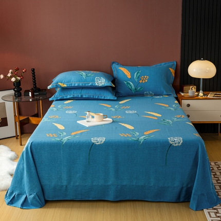 91家纺网 家纺一手货源 找家纺 （总）丝芙妮家居（原乐视家纺）2024新款全棉磨毛单品床单