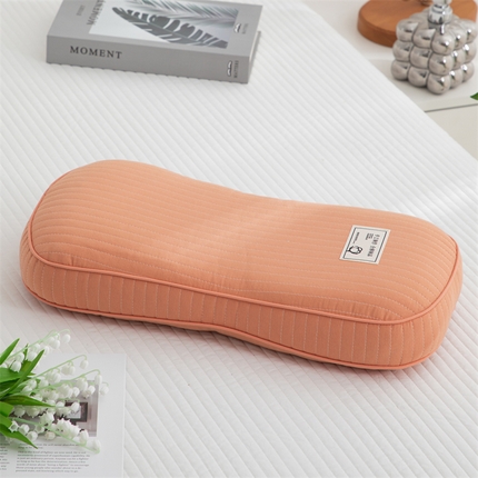 91家纺网 家纺一手货源 找家纺 （总）织布人 2024新款荞麦枕韩式全棉砂洗棉简约面包荞麦枕颈椎枕午睡枕头