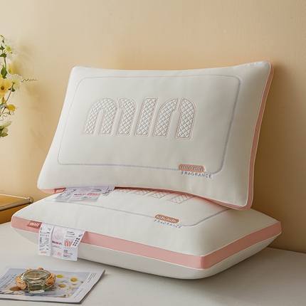 （总）织布人 2024新款枕芯A类min立体绗绣乳胶枕头酒店护颈椎枕头枕芯