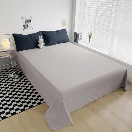 91家纺网 家纺一手货源 找家纺 （总）曼璐家纺 2025新款105克加厚混搭风纯色床单