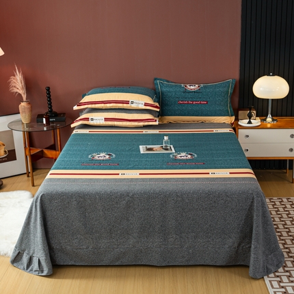 91家纺网 家纺一手货源 找家纺 （总）丝芙妮家居（原乐视家纺）2024新款全棉磨毛单品床单