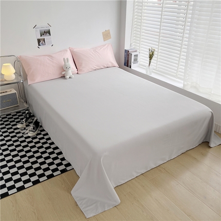 91家纺网 家纺一手货源 找家纺 （总）曼璐家纺 2025新款105克加厚混搭风纯色床单