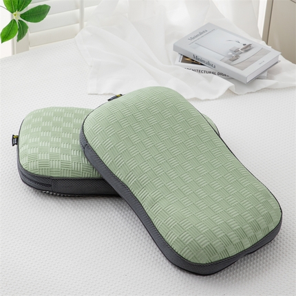 91家纺网 家纺一手货源 找家纺 （总）织布人 2024新款荞麦枕夏季凉感冰豆豆韩式面包枕全荞麦枕颈椎枕午睡枕