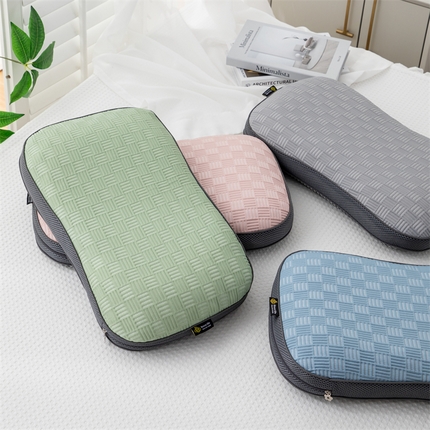 （总）织布人 2024新款荞麦枕夏季凉感冰豆豆韩式面包枕全荞麦枕颈椎枕午睡枕