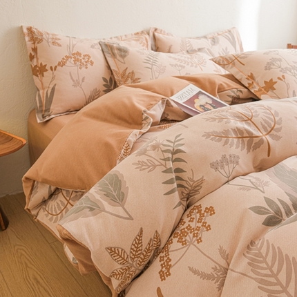 91家纺网 家纺一手货源 找家纺 （总）萌宝老粗布 2025新直播加厚全棉活性磨毛四件套