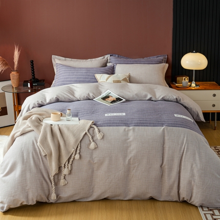 91家纺网 家纺一手货源 找家纺 （总）丝芙妮家居 2024新款全棉磨毛四件套