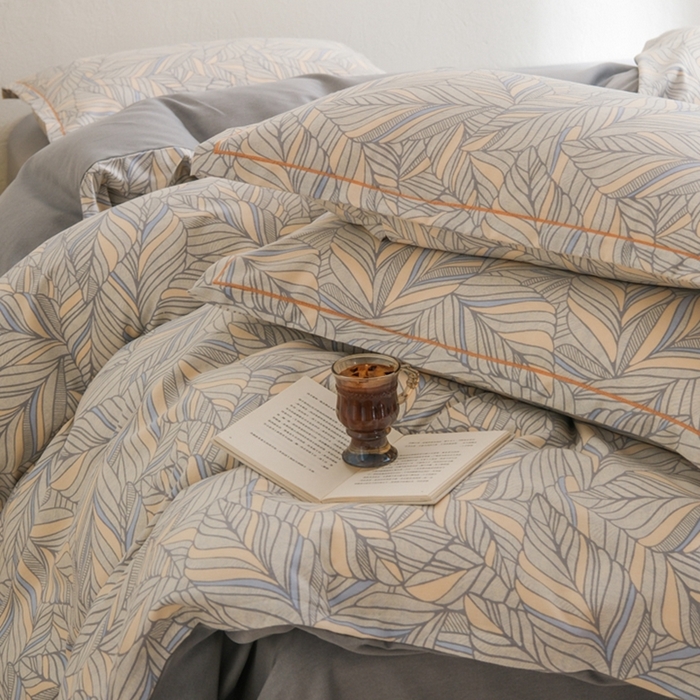 91家纺网 家纺一手货源 找家纺 萌宝老粗布 2025新直播加厚全棉活性磨毛四件套叶岚