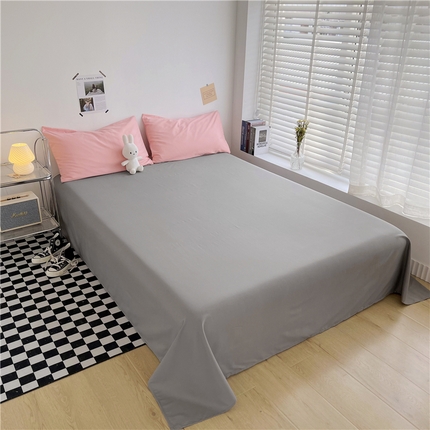 91家纺网 家纺一手货源 找家纺 （总）曼璐家纺 2025新款105克加厚混搭风纯色床单