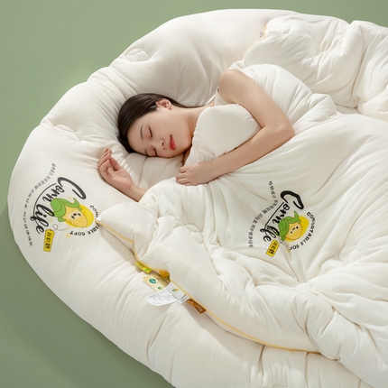 91家纺网 家纺一手货源 找家纺 （总）慕尚家纺 2025新款玉米纤维针织棉被