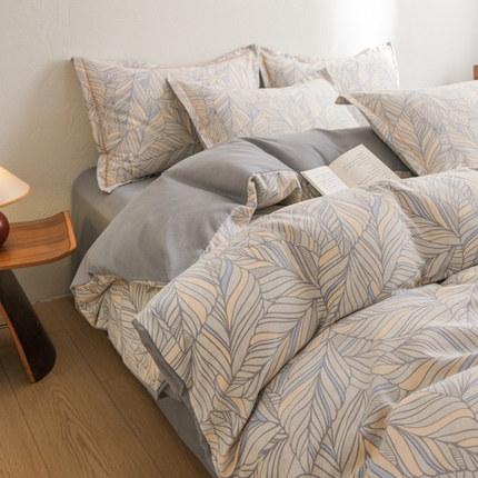 91家纺网 家纺一手货源 找家纺 （总）萌宝老粗布 2025新直播加厚全棉活性磨毛四件套