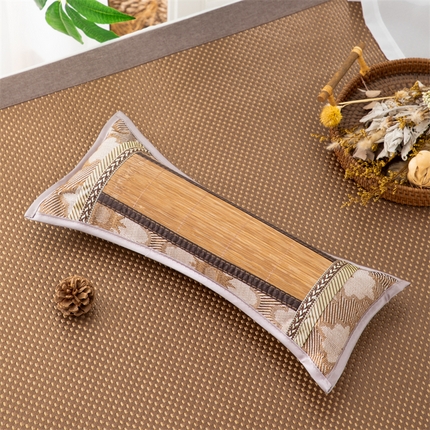 91家纺网 家纺一手货源 找家纺 （总）织布人 2024新款颈椎枕冰藤麻将枕磁石圆柱枕午睡枕反弓矫正颈椎圆柱枕头