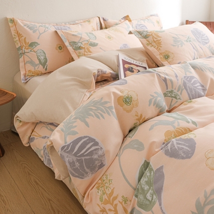 91家纺网 家纺一手货源 找家纺 （总）萌宝老粗布 2025新直播加厚全棉活性磨毛四件套