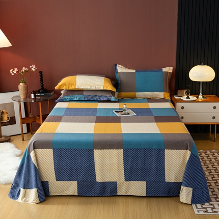 91家纺网 家纺一手货源 找家纺 （总）丝芙妮家居（原乐视家纺）2024新款全棉磨毛单品床单