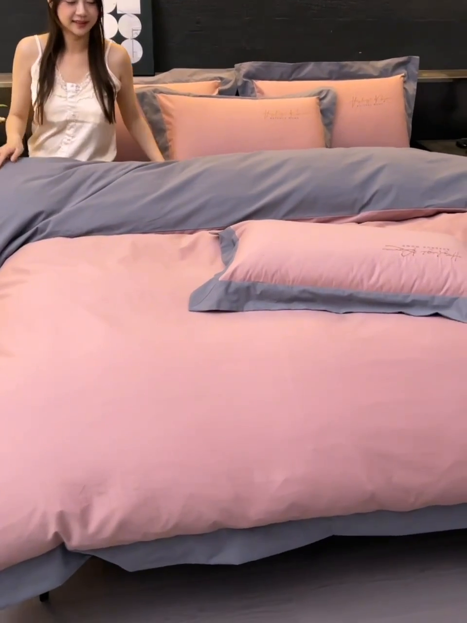 91家纺网 家纺一手货源 找家纺 （总）2024新款A类加厚保暖婴儿绒四件套-洛伊系列