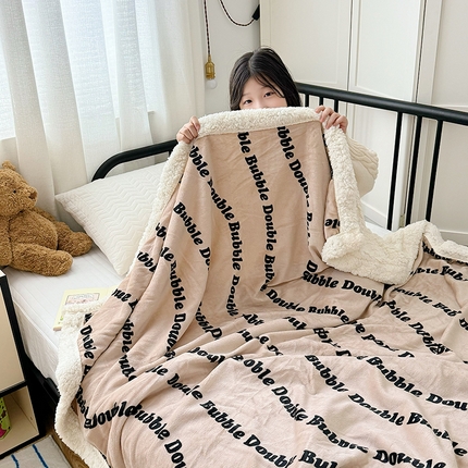 91家纺网 家纺一手货源 找家纺 （总）大元 2025新款牛奶绒羊羔绒毛毯