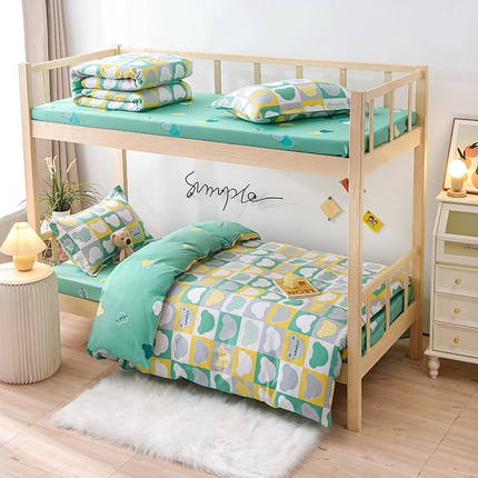 91家纺网 家纺一手货源 找家纺 【91特价】鑫宇 全棉学生三件套