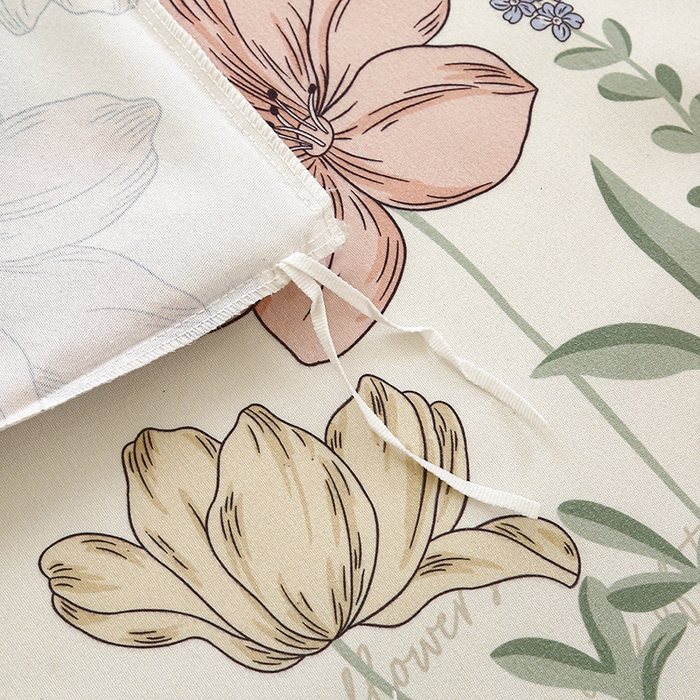 91家纺网 家纺一手货源 找家纺 友承 2025新款亲肤磨毛植物羊绒印花四件套 柳暖花开