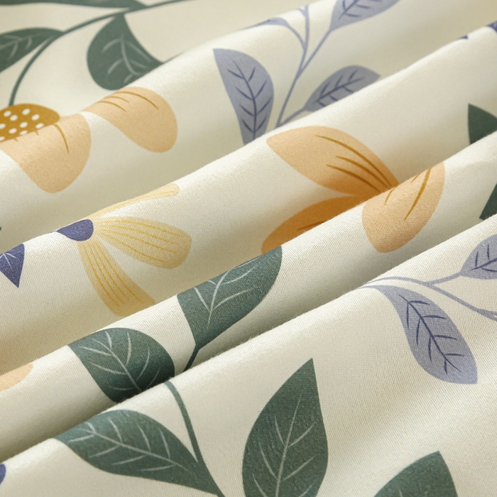 91家纺网 家纺一手货源 找家纺 友承 2025新款亲肤磨毛植物羊绒印花四件套 青青草原