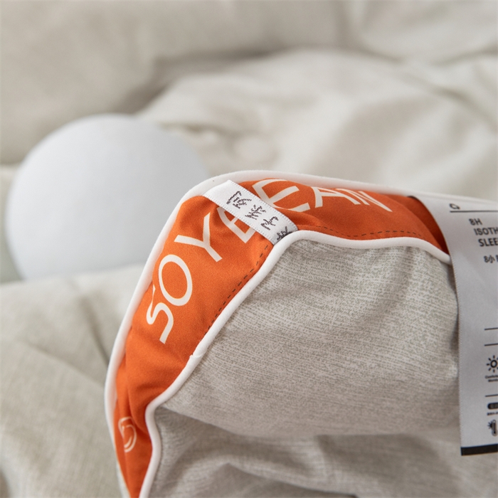 91家纺网 家纺一手货源 找家纺 2025新款火山绒大豆被立体边大豆纤维冬被被子被芯春秋被