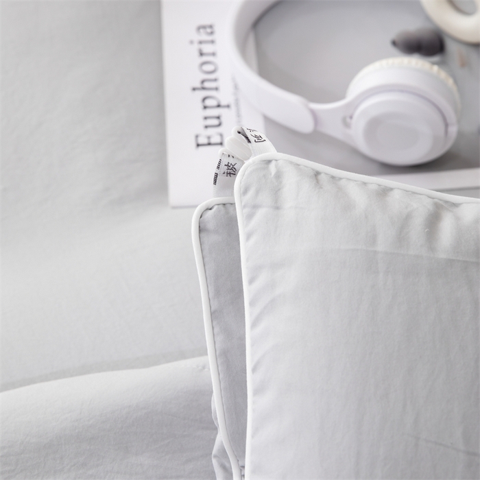 91家纺网 家纺一手货源 找家纺 爱来伊家纺 2024新款豆好鲜大豆纤维被加厚冬被春秋被子被芯子母被带子母扣 豆好鲜大豆被-浅灰