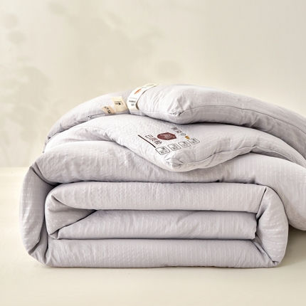 91家纺网 家纺一手货源 找家纺 （总）仁凯家纺 2024新款无染华夫格大豆被冬被春秋被家用被子被芯(提供买家秀)-风格一